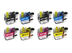 Brother MFC-J497DW 8-pack 2 black LC-3011, 2 cyan LC-3011, 2 magenta LC-3011, 2 yellow LC-3011