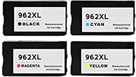 HP OfficeJet Pro 9020 All-in-One 4-pack 1 black 962XL, 1 cyan 962XL, 1 magenta 962XL, 1 yellow 962XL