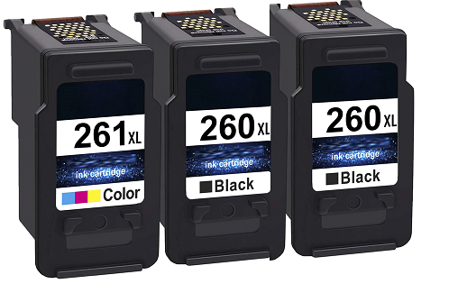 Canon Pixma TS5320 XL 3-pack 2 black 260XL, 1 color 261XL