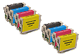 Epson T812XL Series 8-pack 2 black T812xl , 2 cyan T812xl, 2 magenta T812xl, 2 yellow T812xl