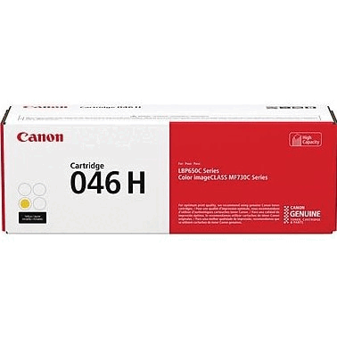 Canon 055H and 055 Series 055H yellow toner cartridge